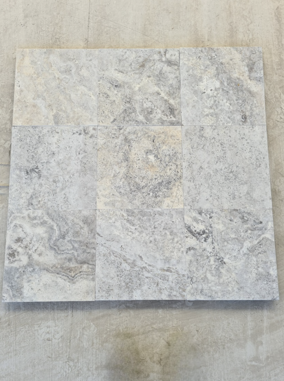 Silver Travertine